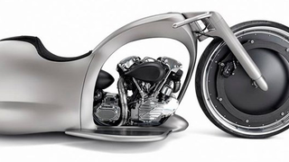 The Akrapovič Full Moon bike is like a Vespa from the future